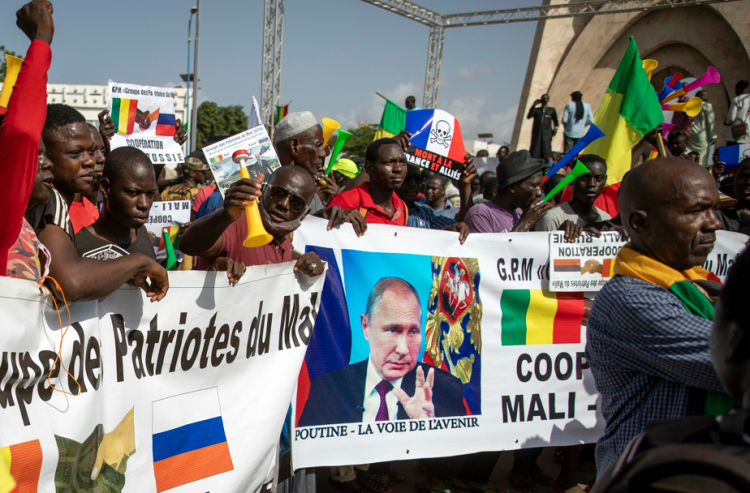 Focus sur les relations entre la Russie et cinq Etats africains